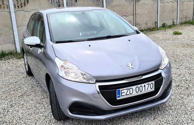 Peugeot 208 cena 37900 przebieg: 50000, rok produkcji 2018 z Frombork małe 254